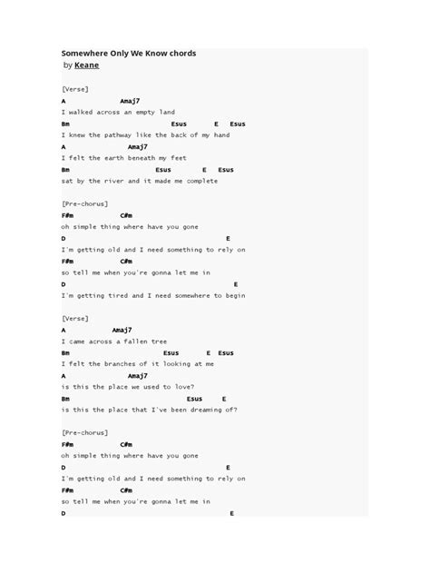 another love chords|somewhere only we know chords.